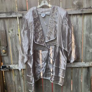 Sheer evening jacket sz. 5X